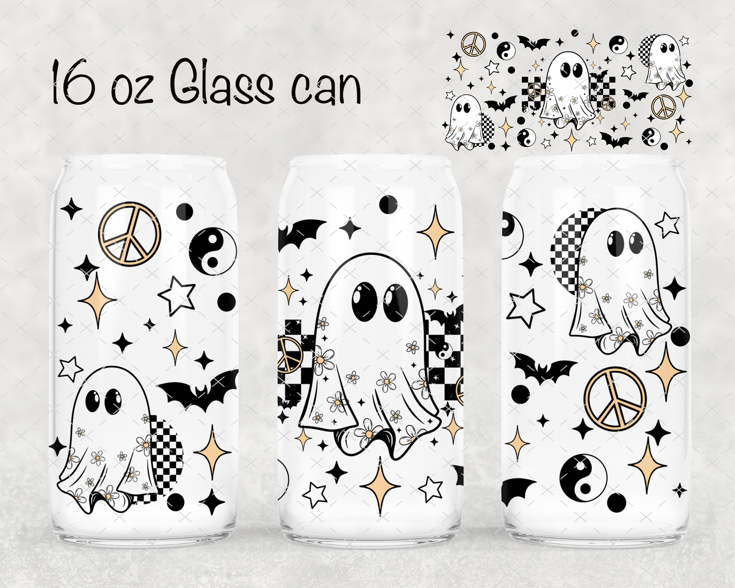 Daisy Ghostie UV Cup Wrap