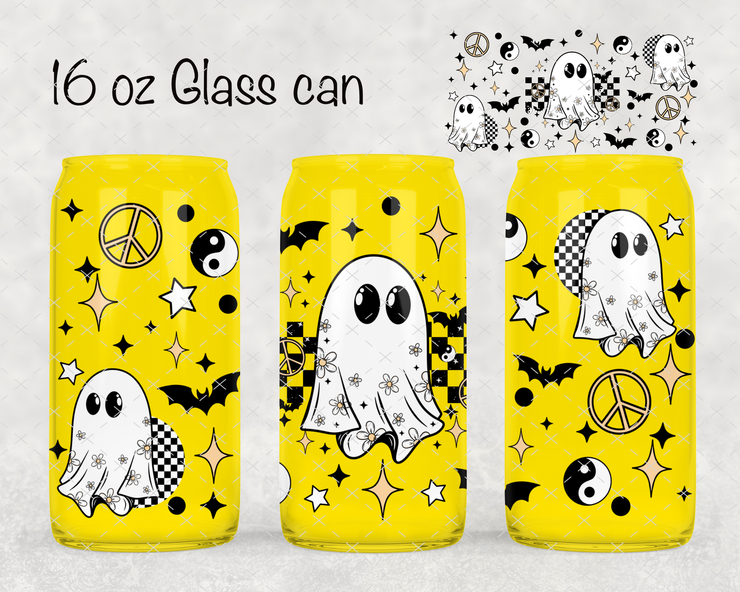 Daisy Ghostie UV Cup Wrap