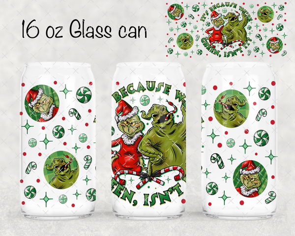 Because We're Green UV Cup Wrap