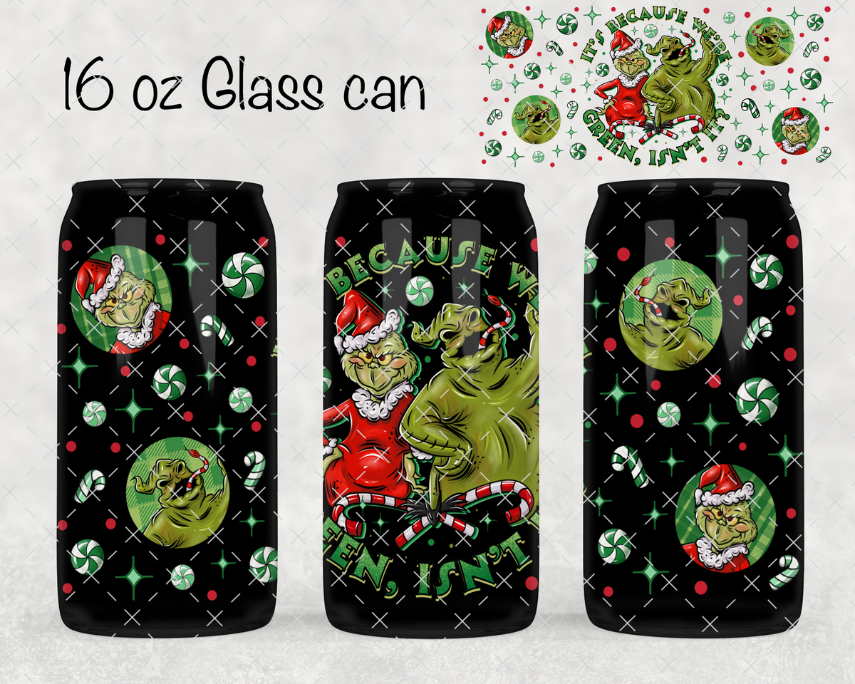 Because We're Green UV Cup Wrap