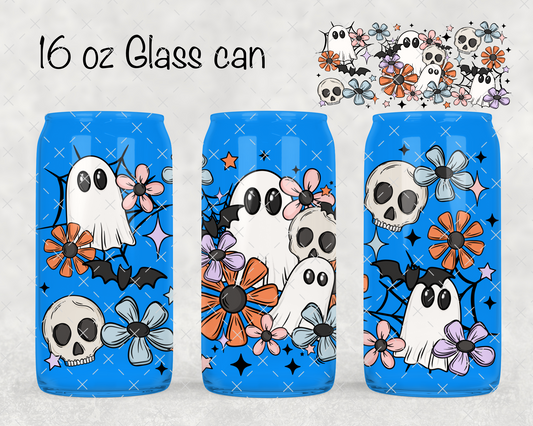 Floral Ghostie UV Cup Wrap