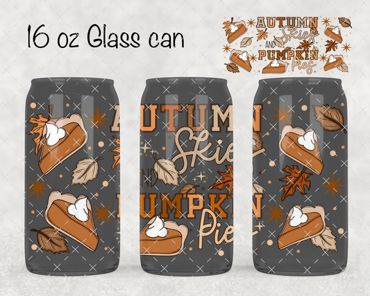 Autumn Skies UV Cup Wrap