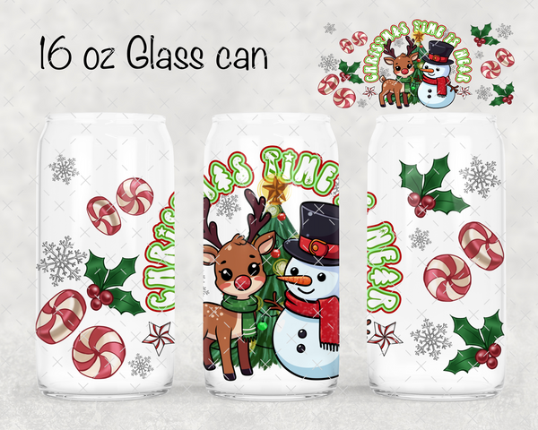 Christmas Time Is Near UV Cup Wrap