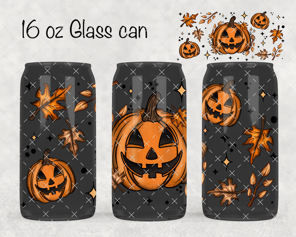 Fall Pumpkins UV Cup Wrap
