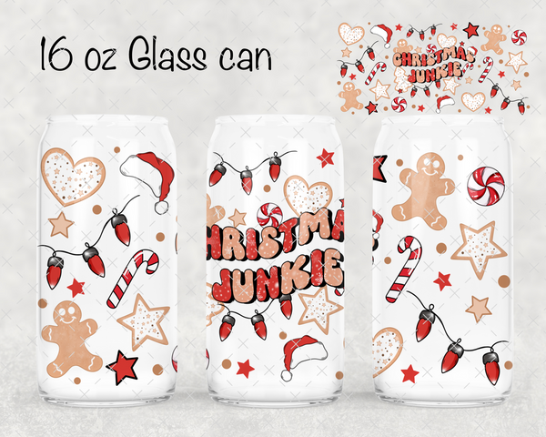 Christmas Junkie UV Cup Wrap