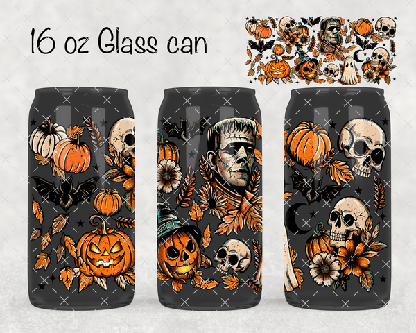 Spooky Frank UV Cup Wrap