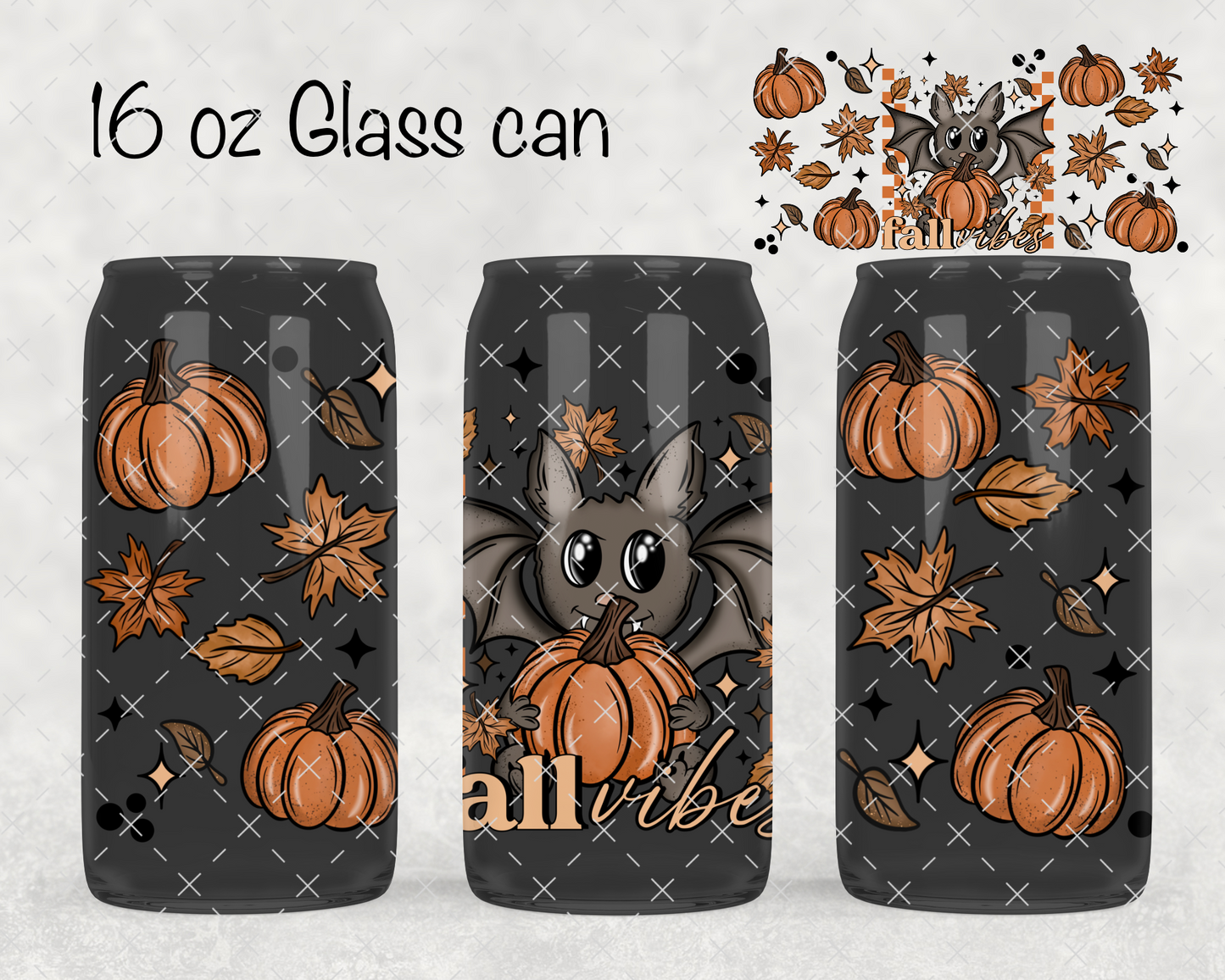 Fall Vibes UV Cup Wrap