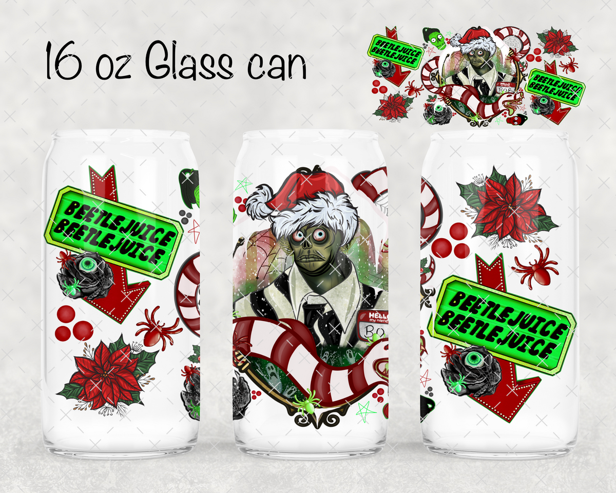 Beetle Christmas UV Cup Wrap