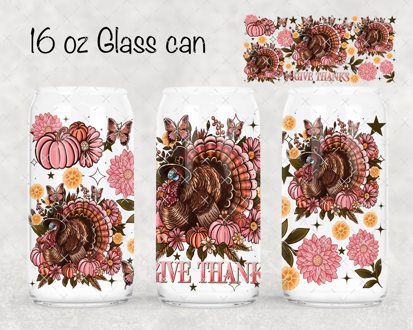 Give Thanks UV Cup Wrap