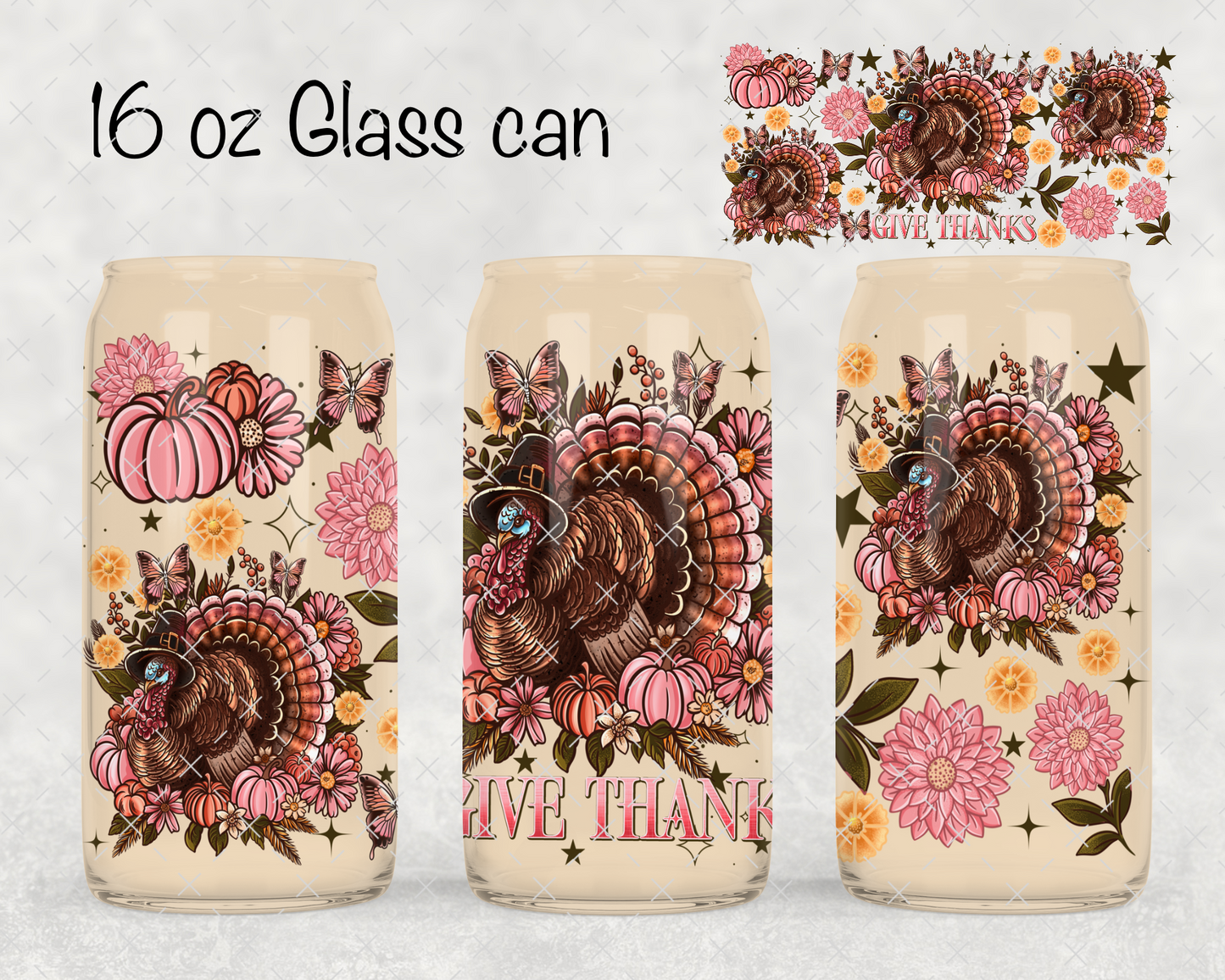 Give Thanks UV Cup Wrap