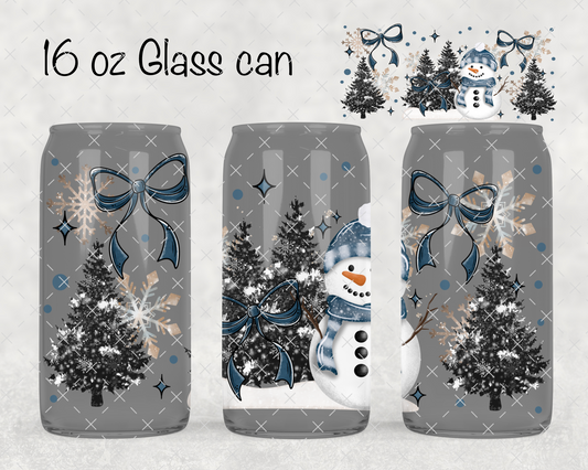 Winter Snowmen UV Cup Wrap