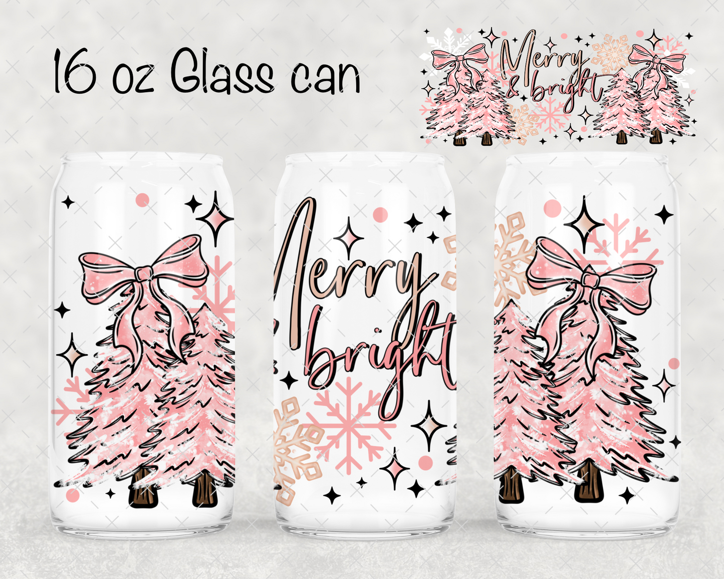 *EXCLUSIVE* pink Merry & Bright UV Cup Wrap