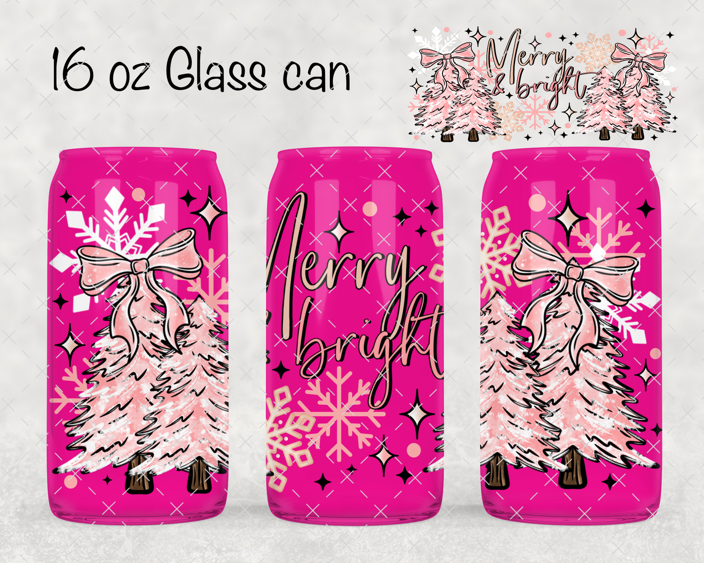 *EXCLUSIVE* pink Merry & Bright UV Cup Wrap