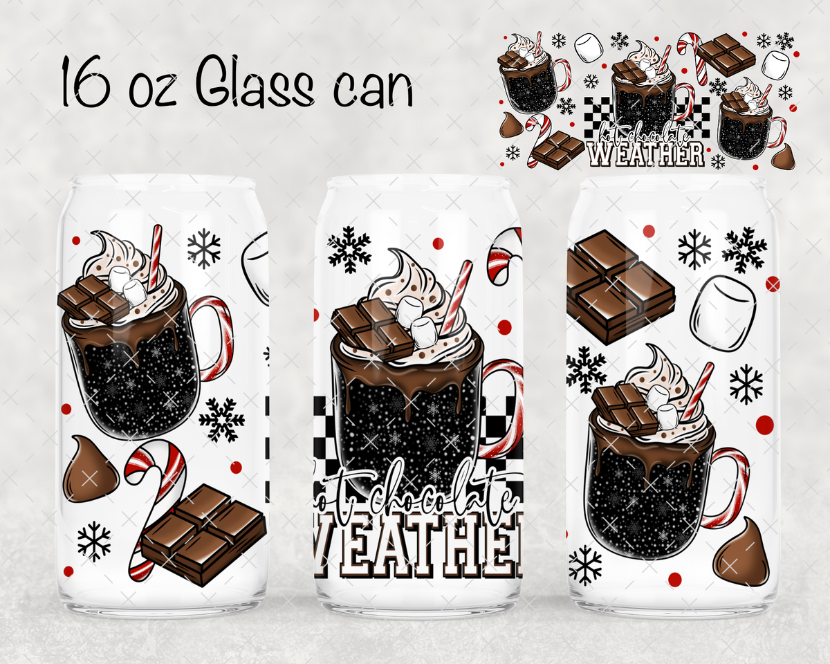 Hot Chocolate Weather UV Cup Wrap