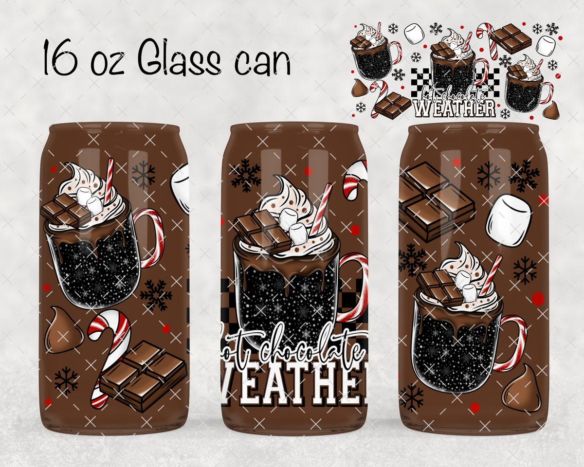 Hot Chocolate Weather UV Cup Wrap