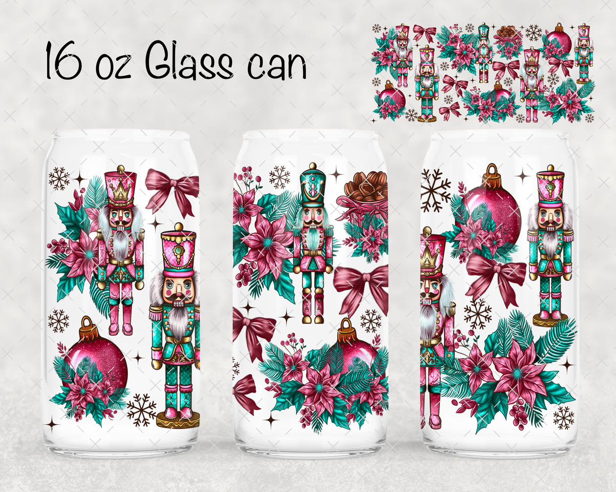 Pink Nutcracker UV Cup Wrap
