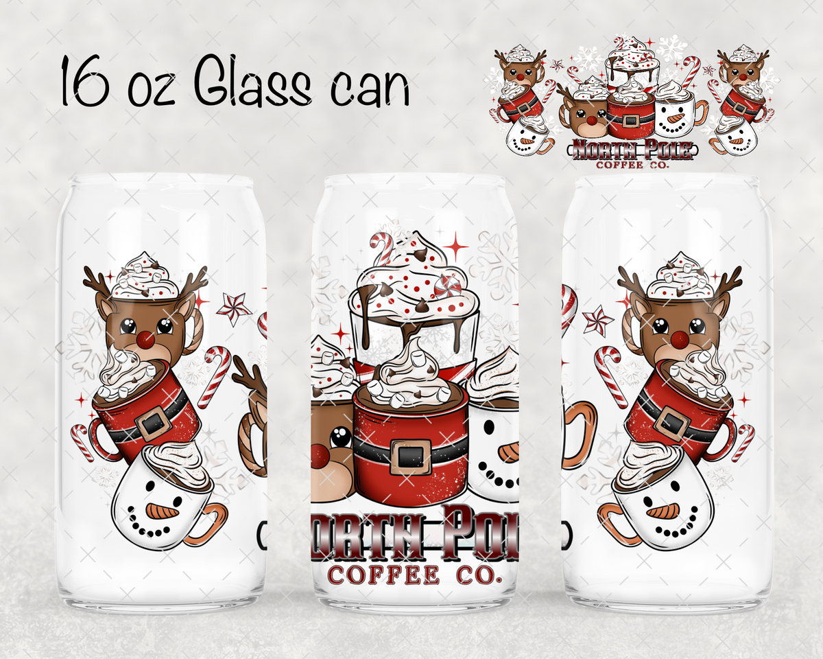 North Pole Coffee Co UV Cup Wrap