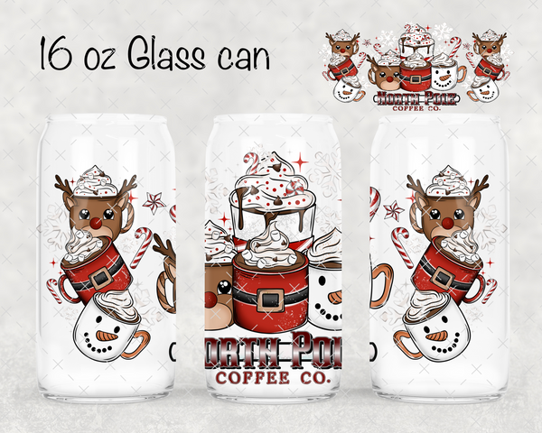 North Pole Coffee Co UV Cup Wrap