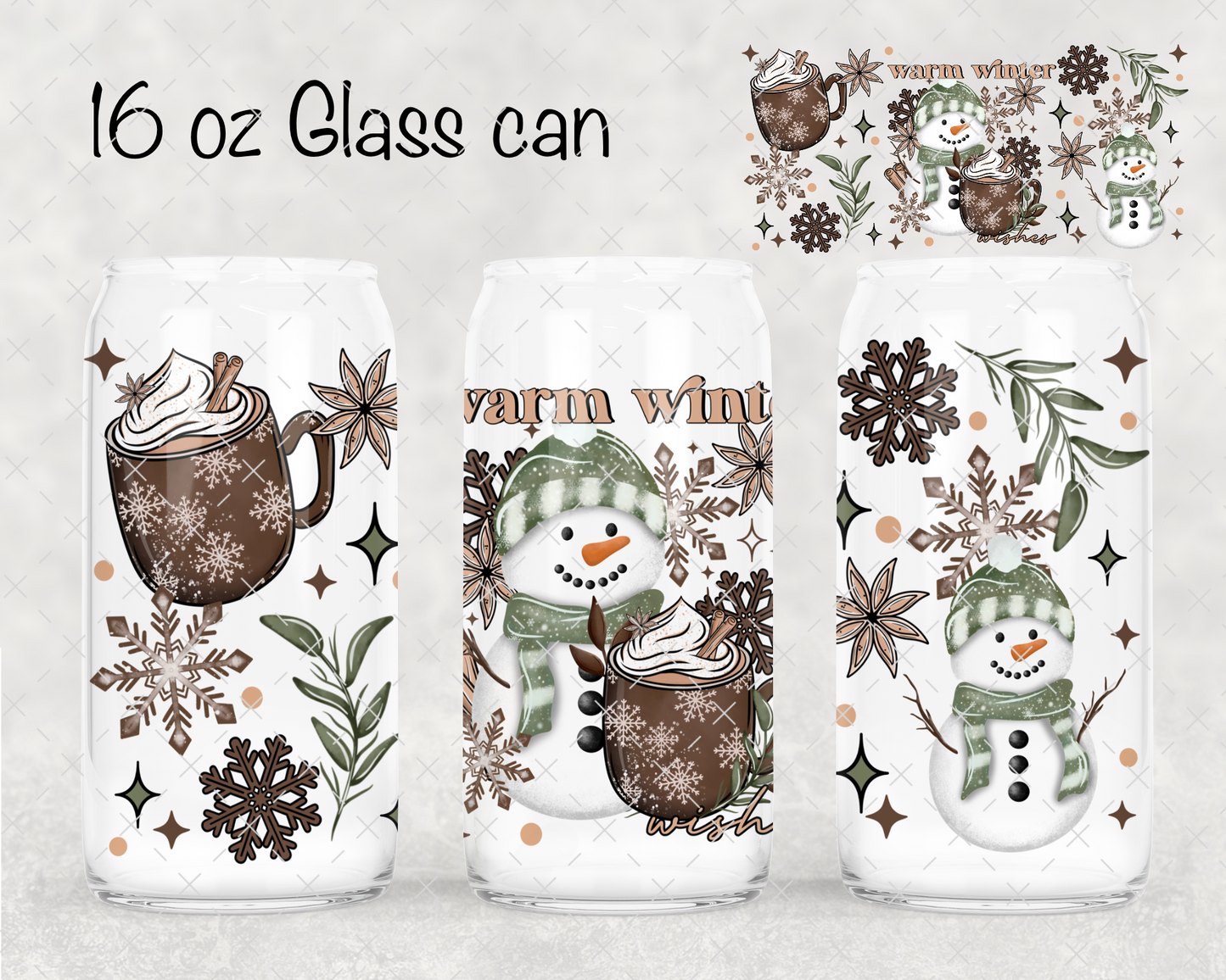 Warm Winter Wishes UV Cup Wrap