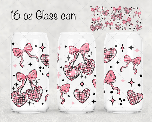 Disco Heart Cherries UV Cup Wrap