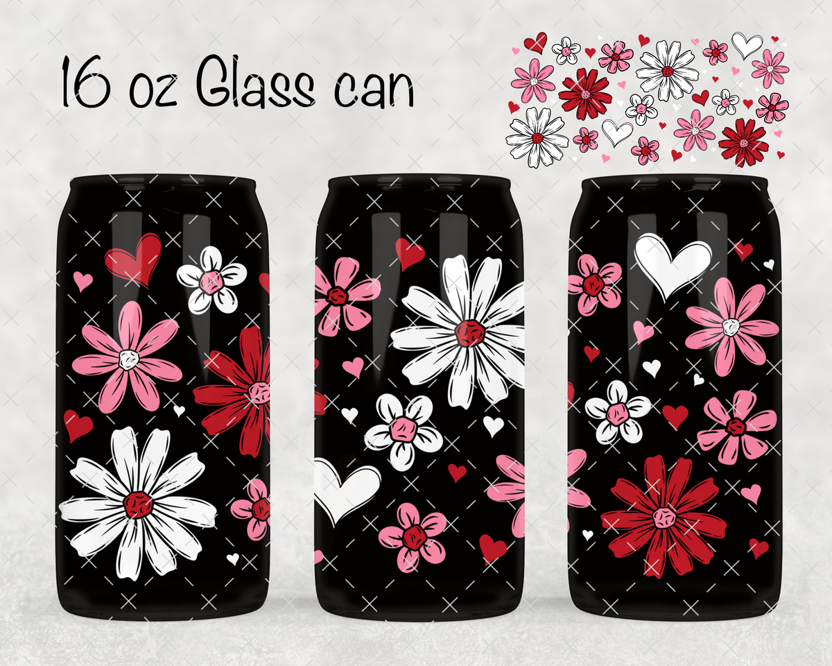 Valentine's Florals UV Cup Wrap