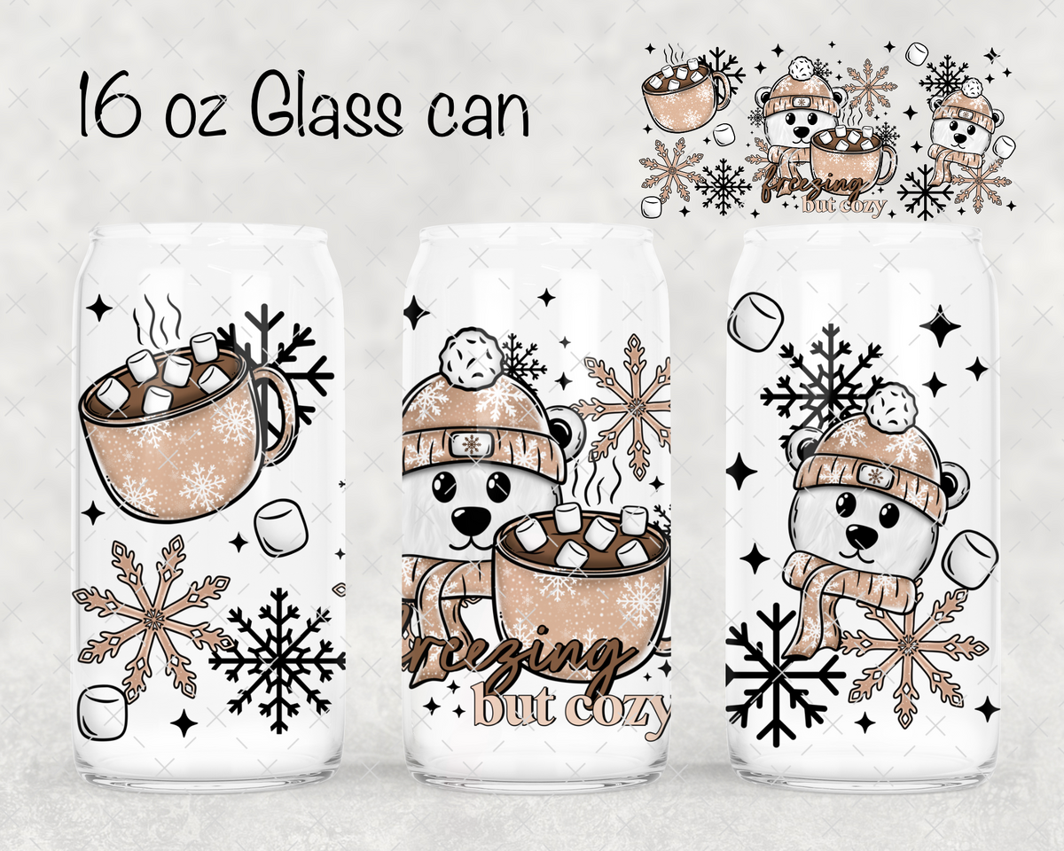 Freezing But Cozy UV Cup Wrap