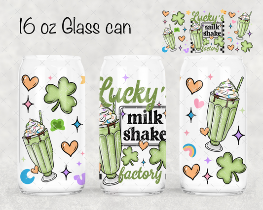 Lucky's Milkshake Factory UV Cup Wrap