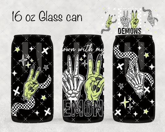 Down With My Demons UV Cup Wrap