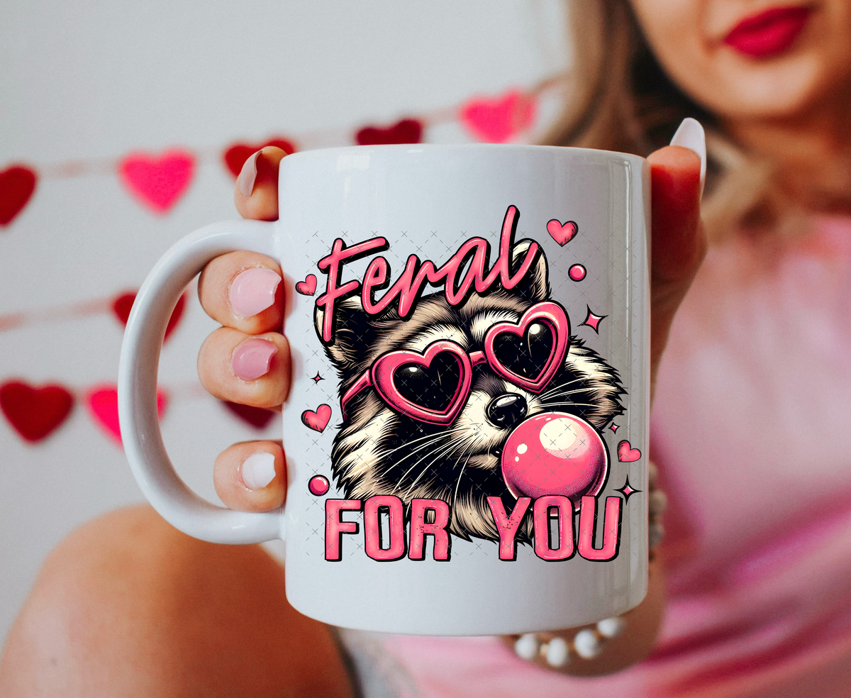 Feral For You UV Decal