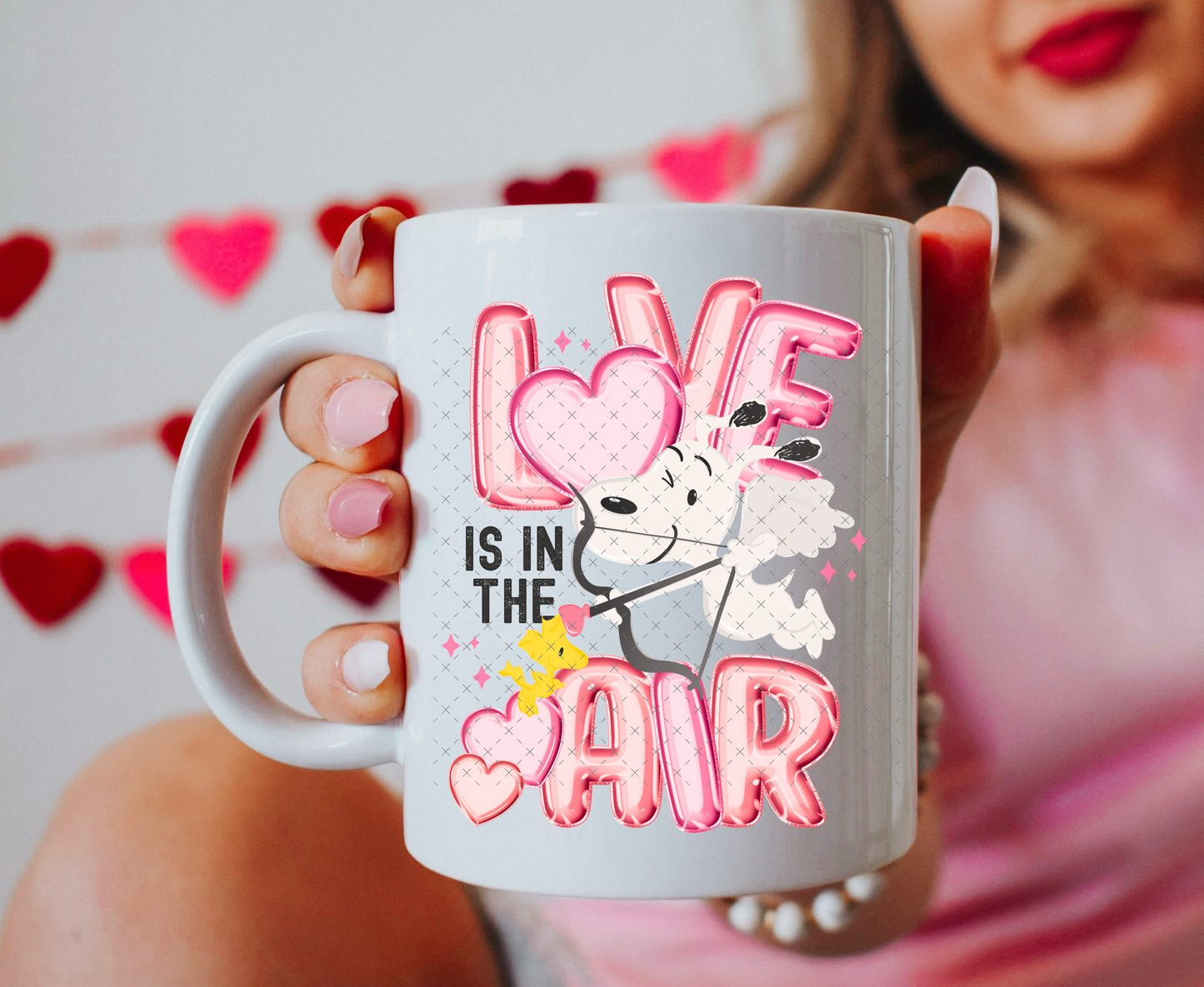 Love Is In The Air UV Decal