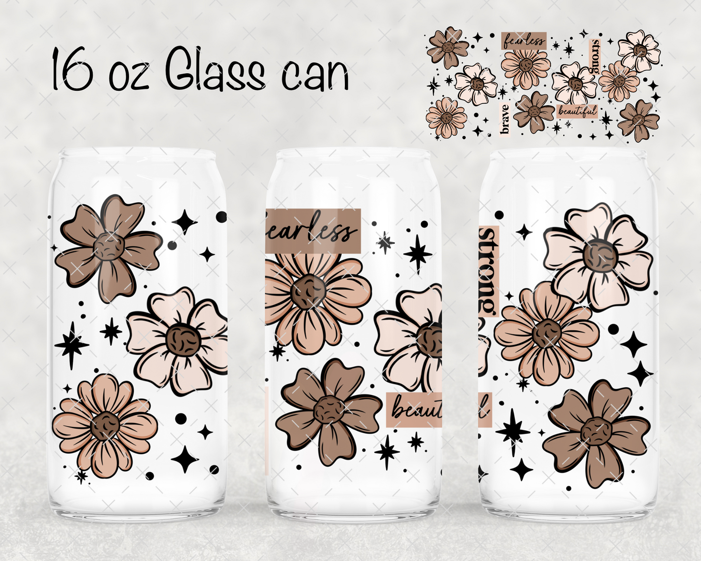 Positive Florals UV Cup Wrap