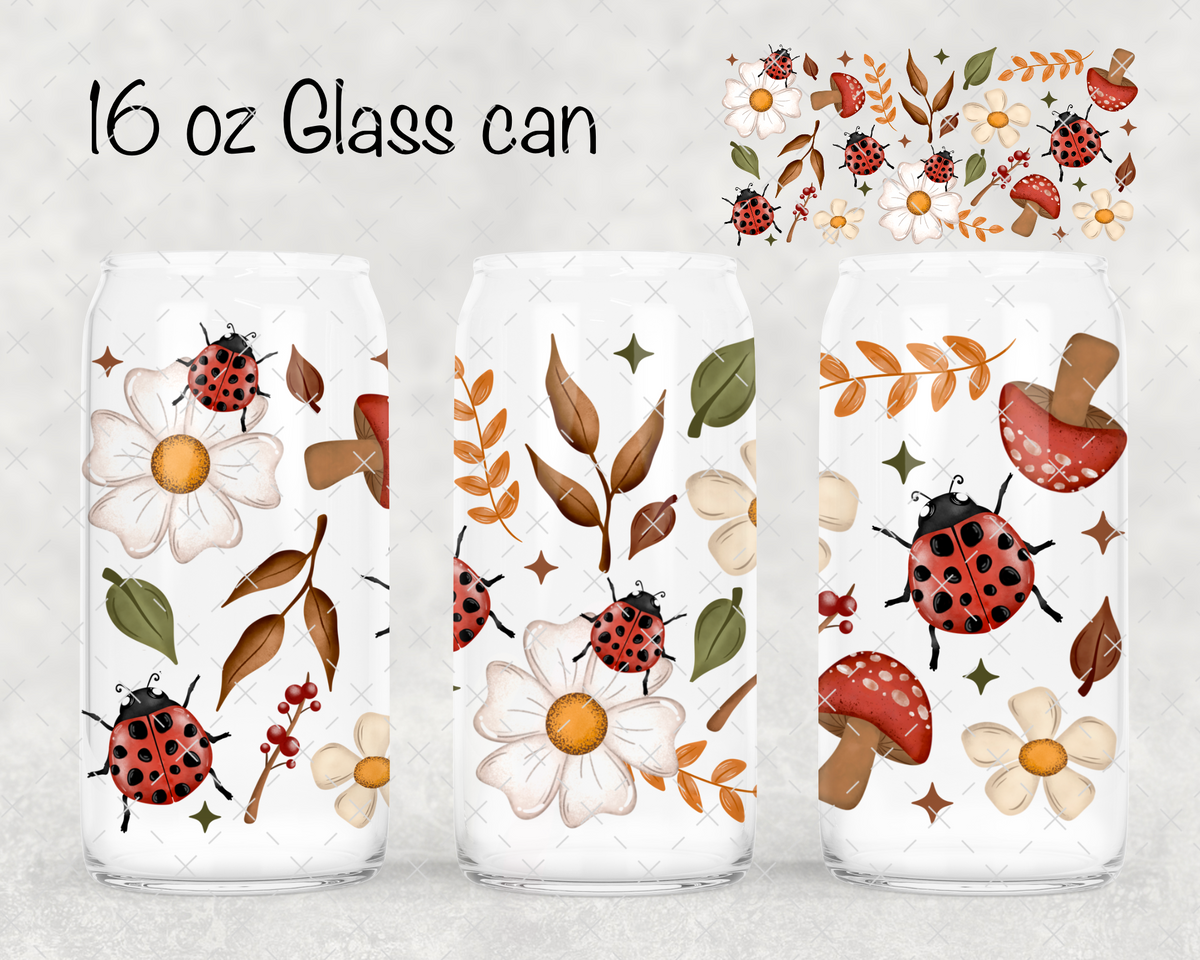 Ladybug Cottagecore UV Cup Wrap