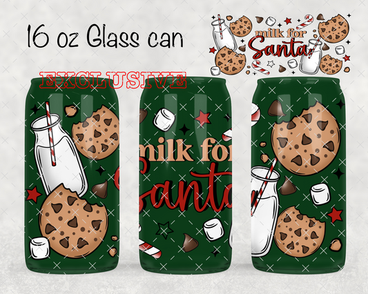 **EXCLUSIVE** Milk For Santa UV Cup Wrap