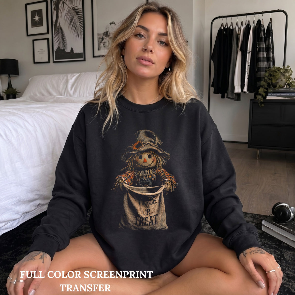 Scarecrow-Clear Film Screen Print