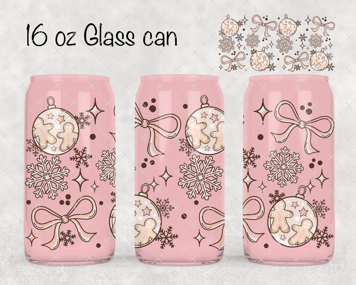 Neutral Coquette Ornaments UV Cup Wrap
