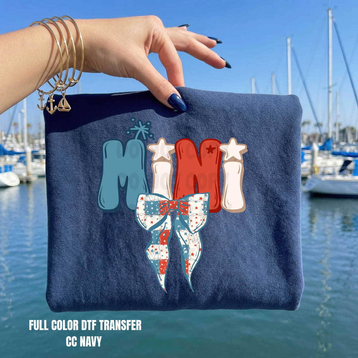 Patriotic Mini-DTF TRANSFER