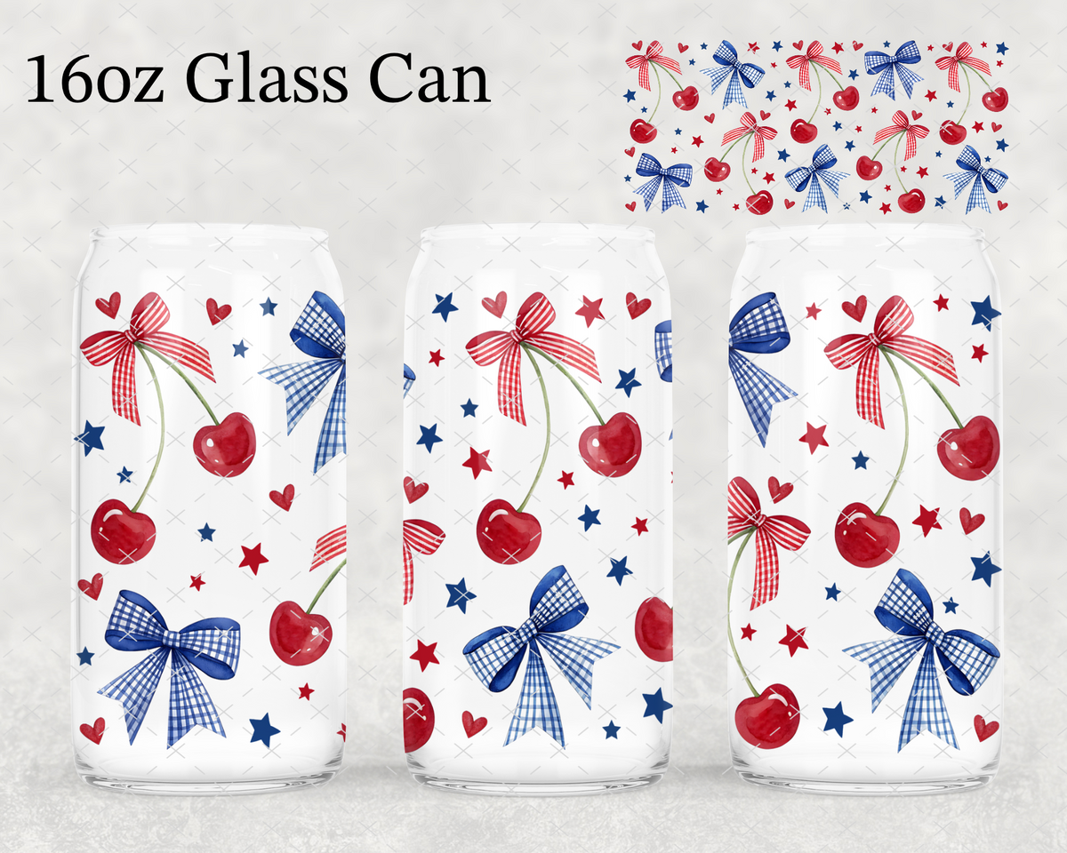 Picnic Cherries UV Cup Wrap
