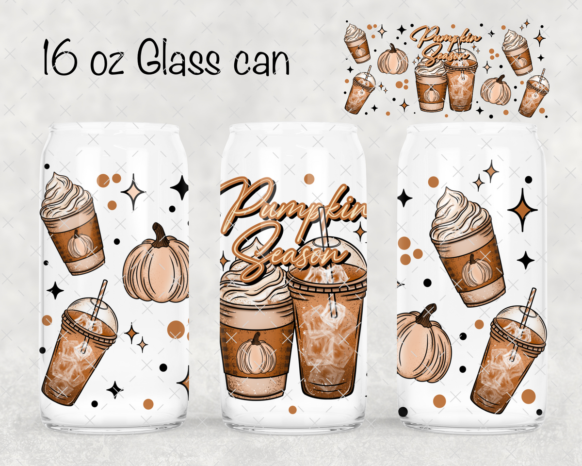Pumpkin Season UV Cup Wrap