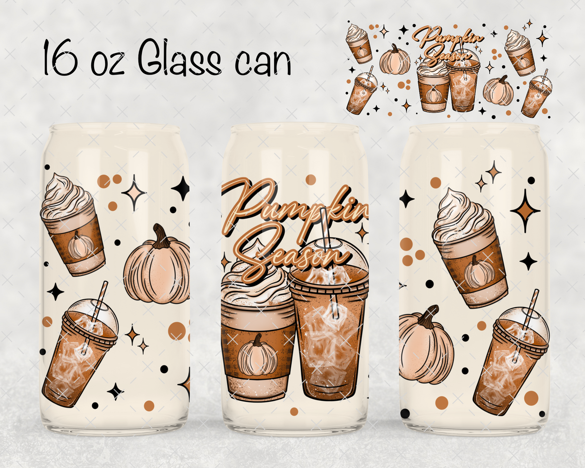 Pumpkin Season UV Cup Wrap