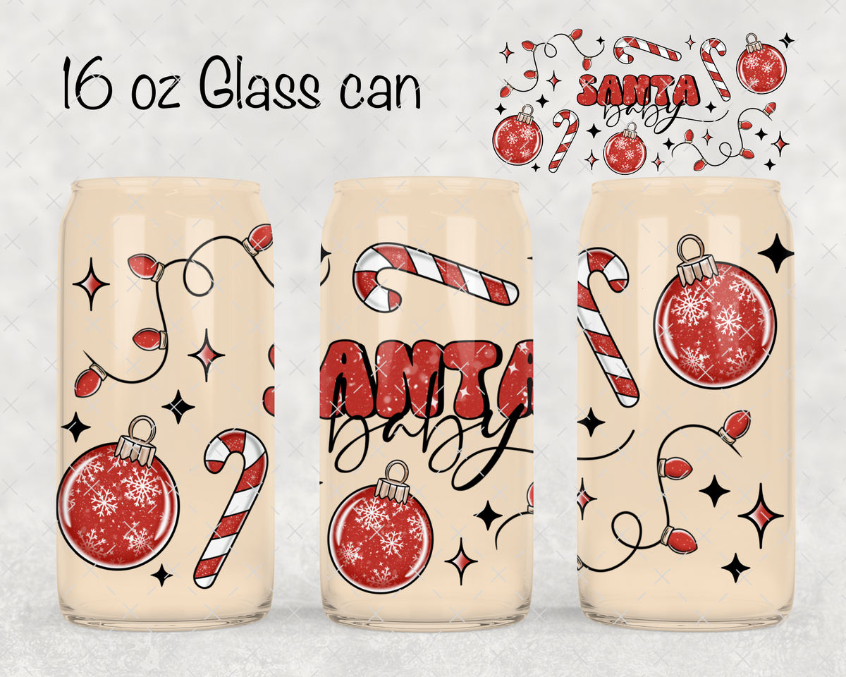 Santa Baby UV Cup Wrap