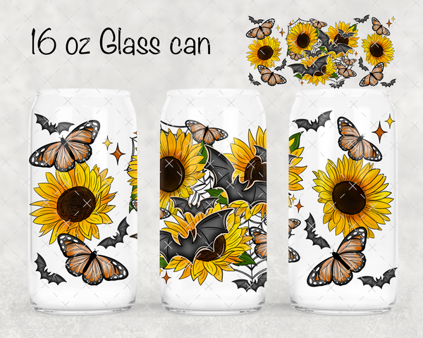 Sunflower Bats UV Cup Wrap