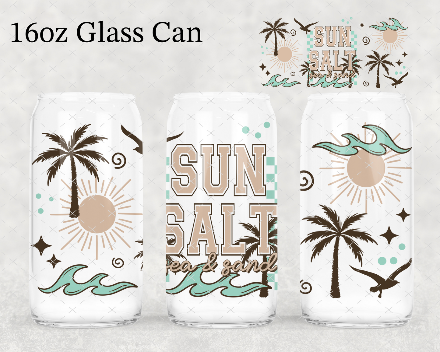 Sun Salt Sand UV Cup Wrap