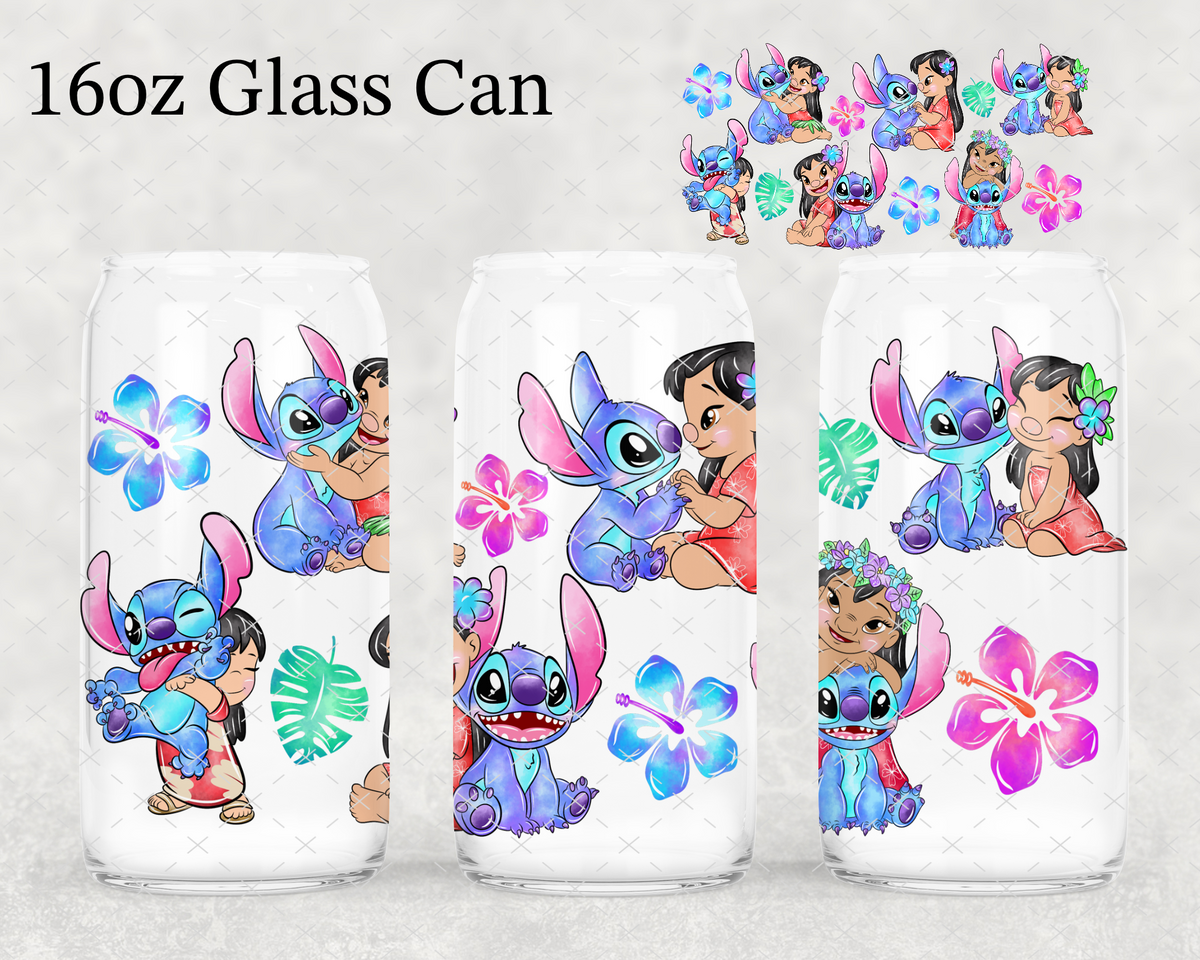 Tropical Blue Guy UV Cup Wrap