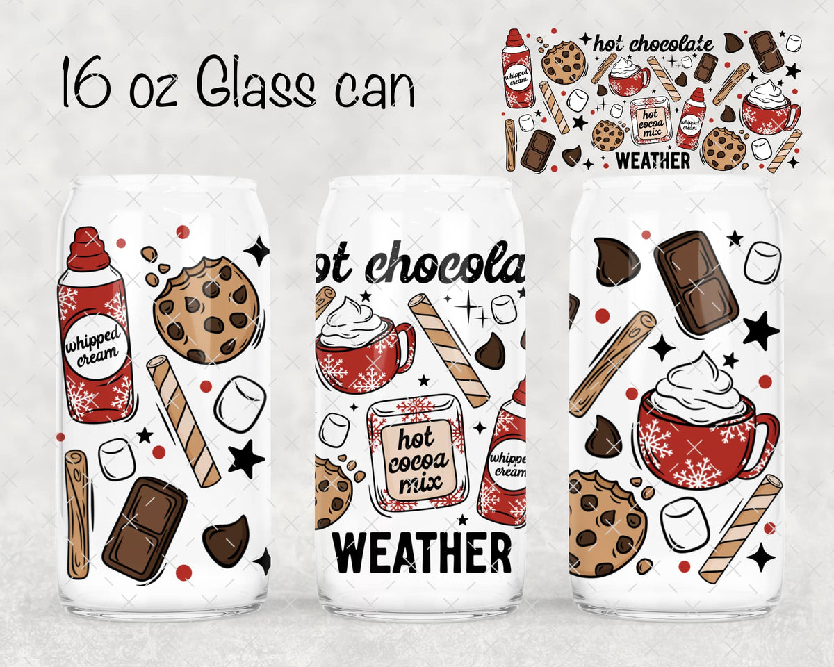 Hot Chocolate Weather UV Cup Wrap