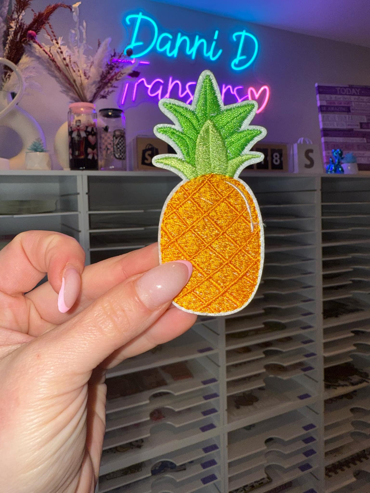 Pineapple Hat Patch
