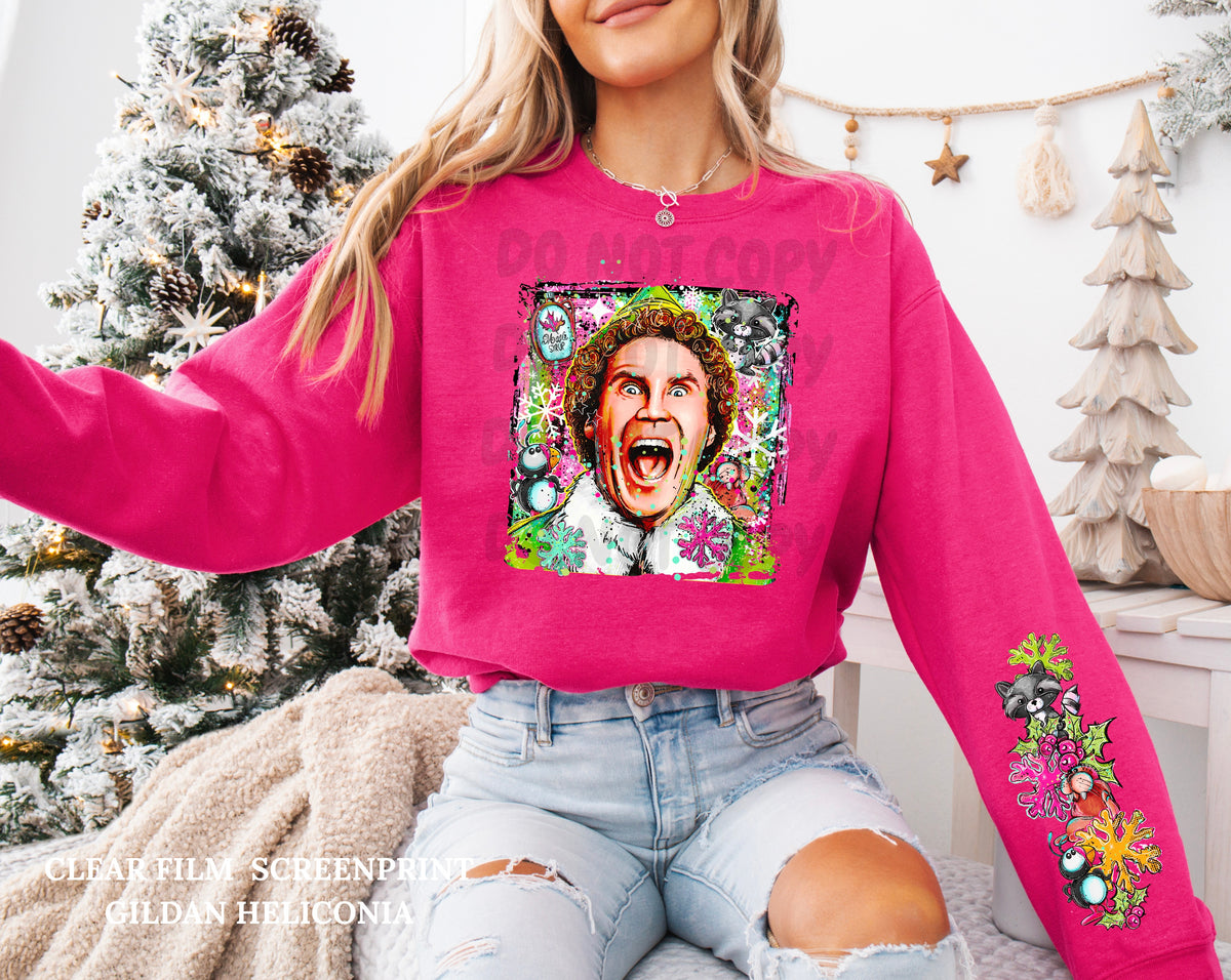 Neon Elf w/ 1 Sleeve -Clear Film