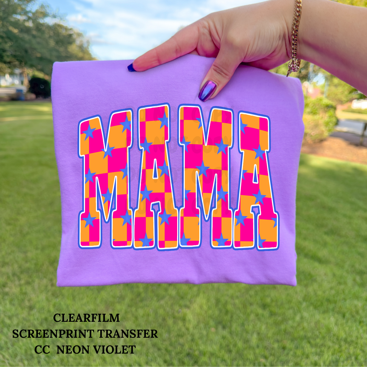 Mama Checker Stars-Clear Film