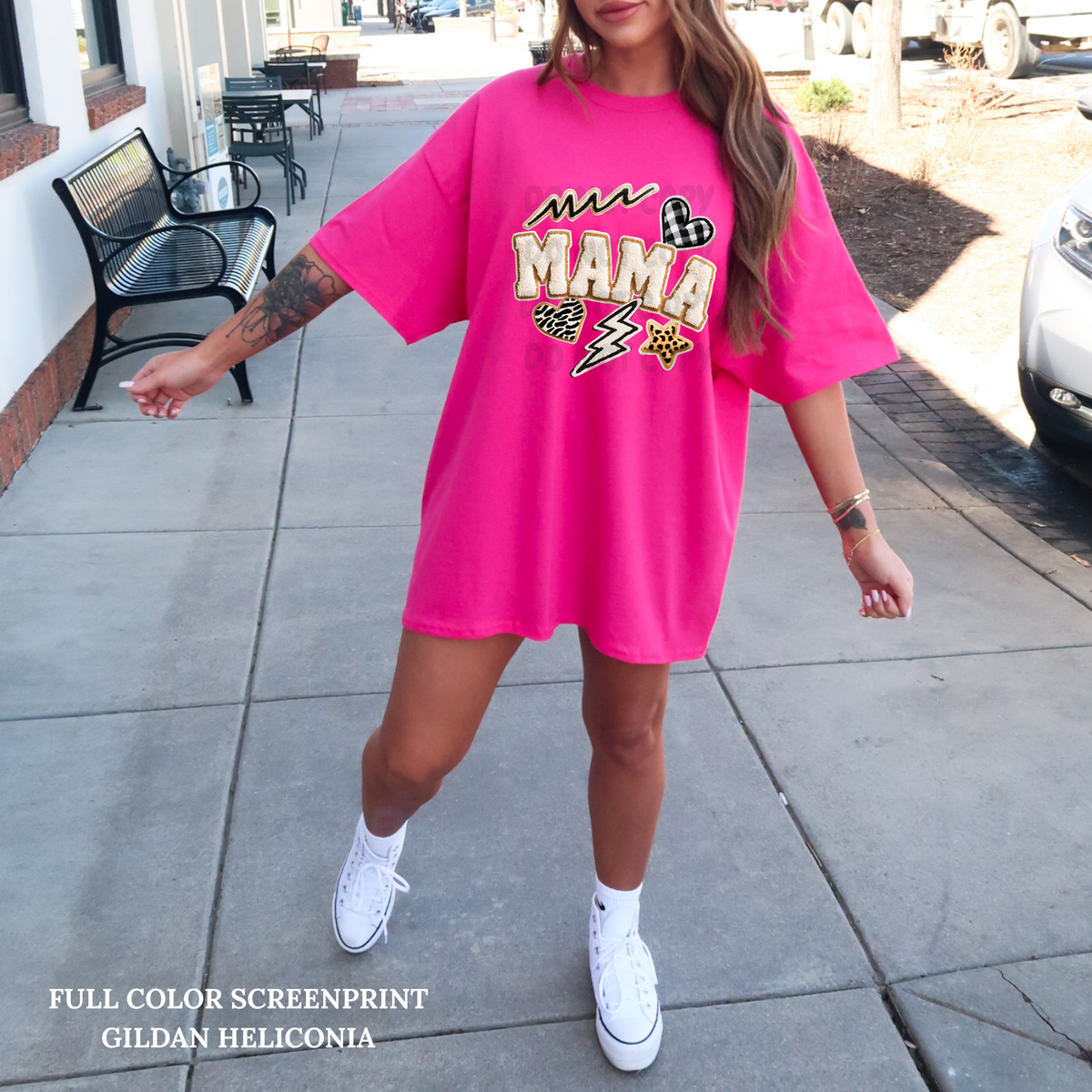 Mama Faux Patch-Clear Film