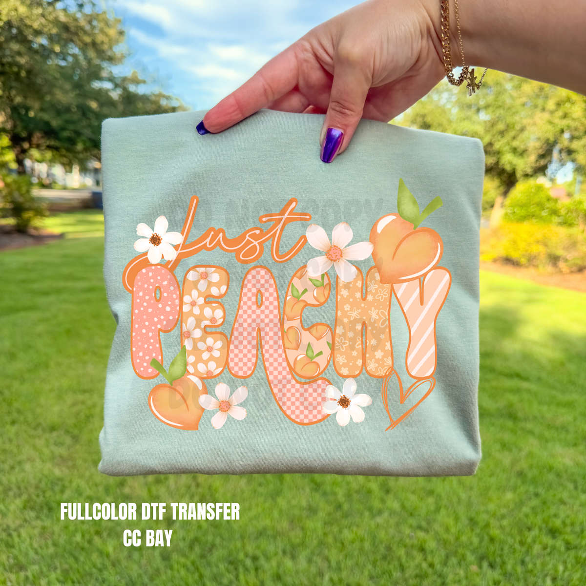 JUST PEACHY-DTF TRANSFER