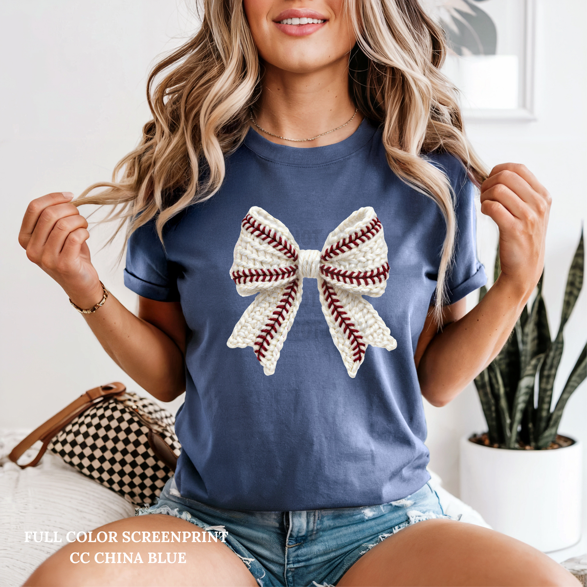 Baseball Bow -Clear Film